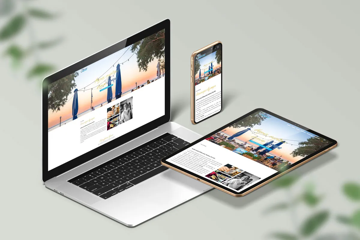 The Agyra restaurant website